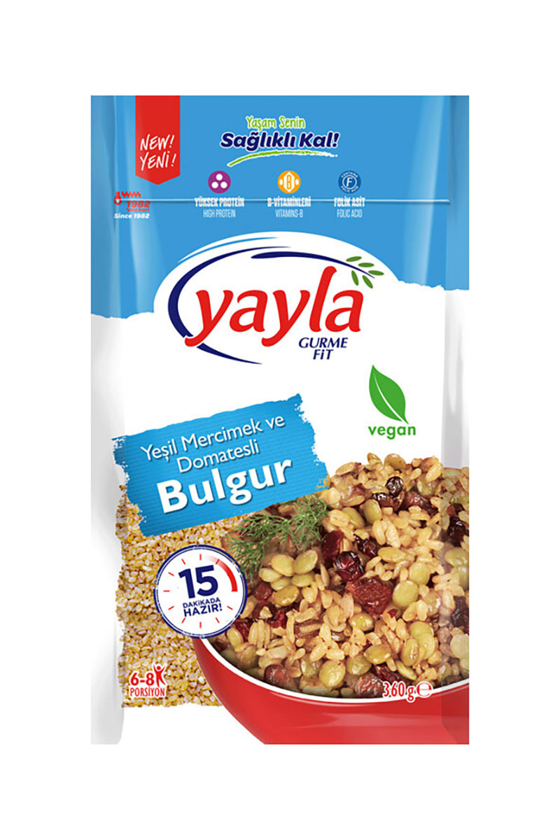 Yayla Fit Gurme Mercimek ve Bulgur 360 g