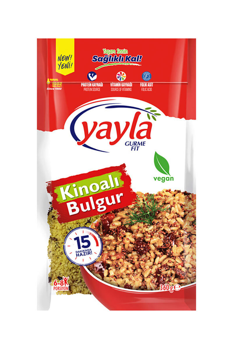 Yayla Gurme Fit Kinoalı Bulgur 360 g