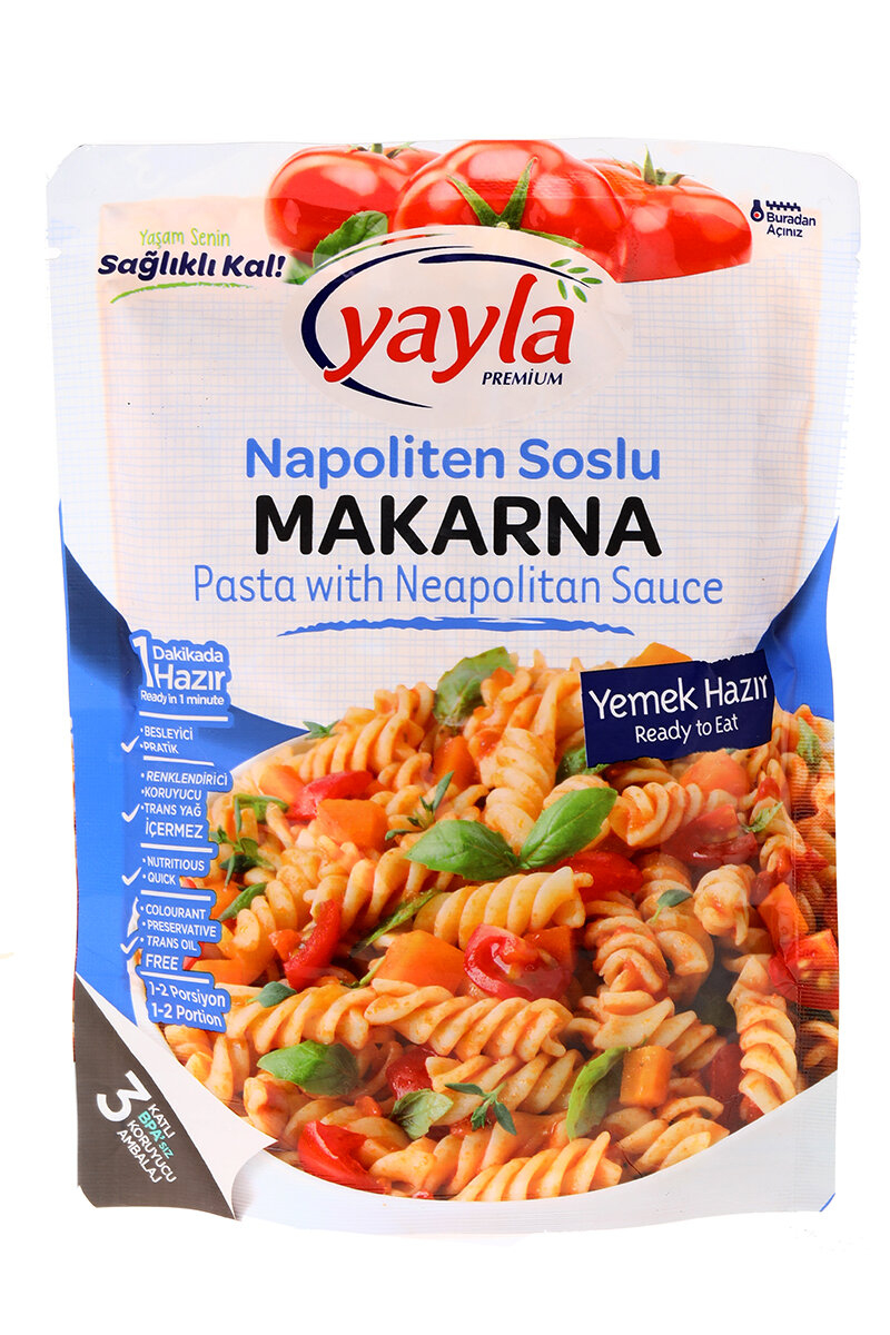 Yayla Napolitan Soslu Makarna 250 g