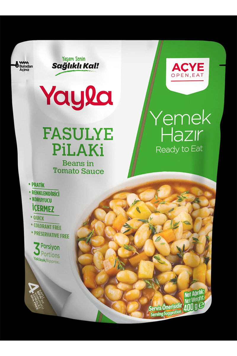 Yayla Fasulye Pilaki 400 g