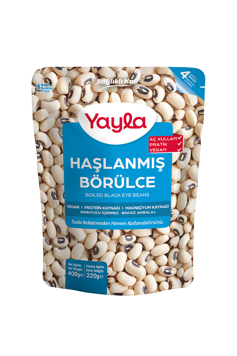 Yayla Haşlanmış Börülce 400 g