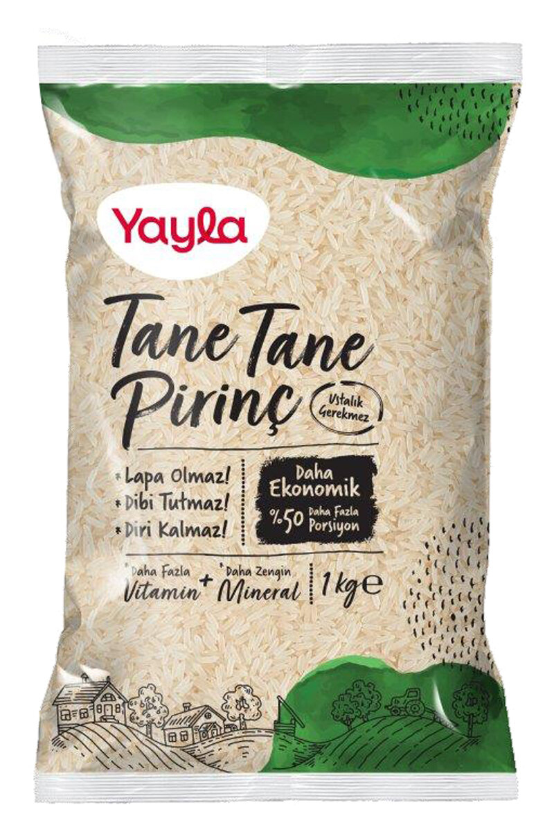 Yayla Tane Tane Pilavlık Pirinç 1 kg