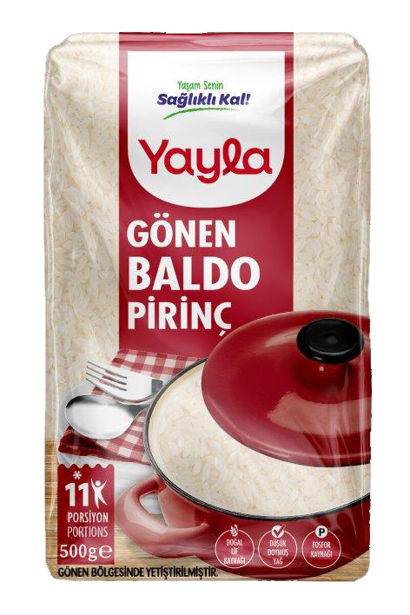 Yayla Gönen Baldo Pirinç 500g