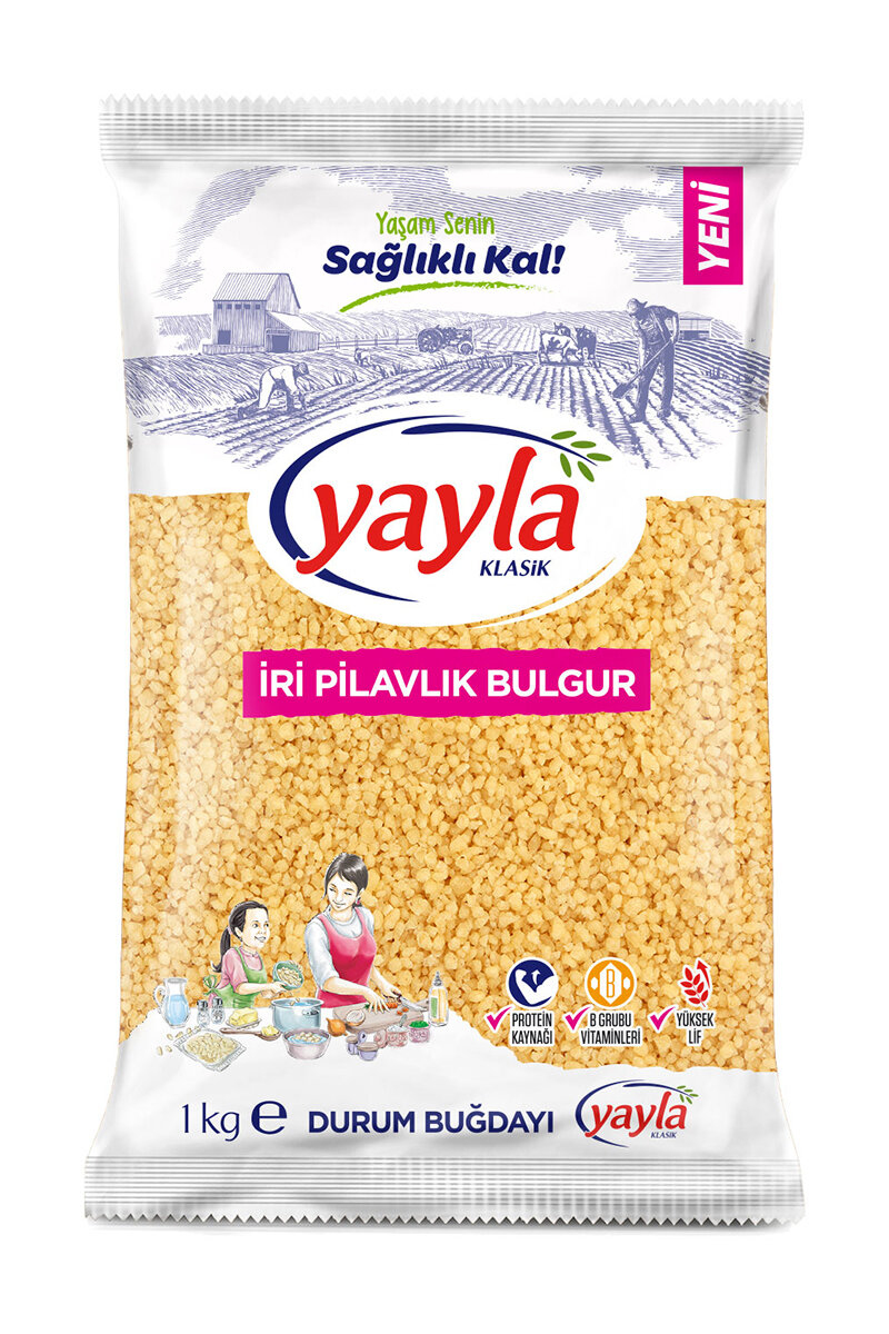 Yayla Pilavlık İri Bulgur 1 kg