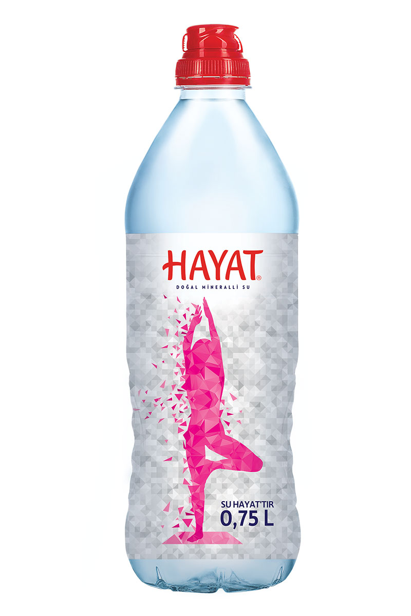 Hayat Su 0.75 l Spor Kapak