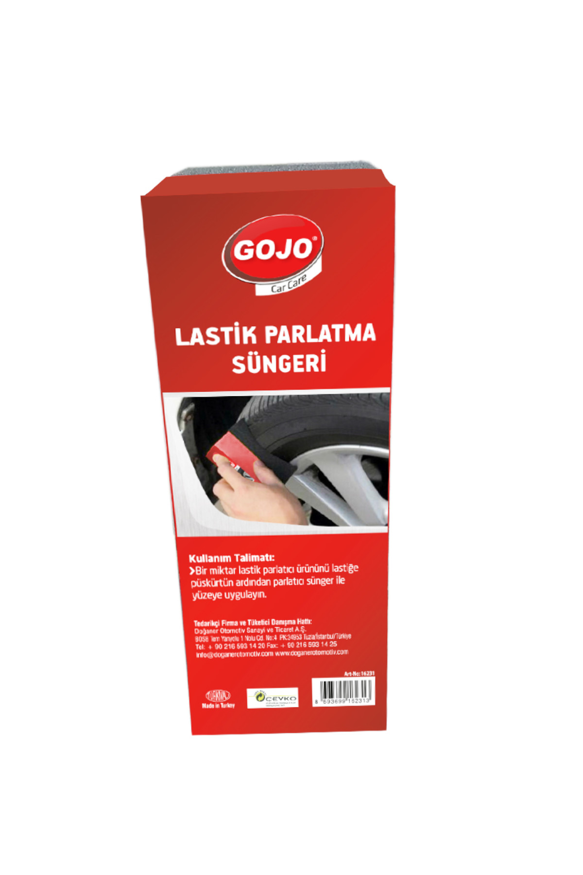 Gojo Lastik Parlatma Süngeri