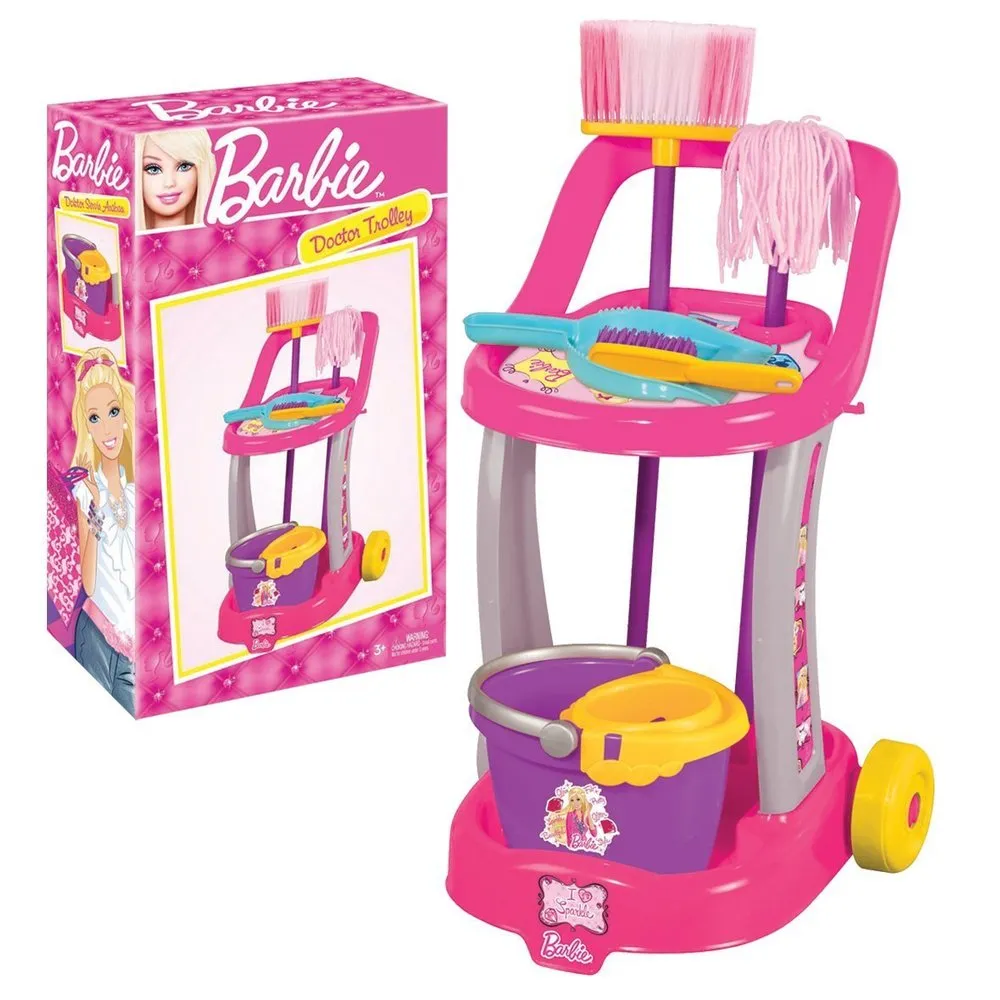 Barbie Temizlik Arabası