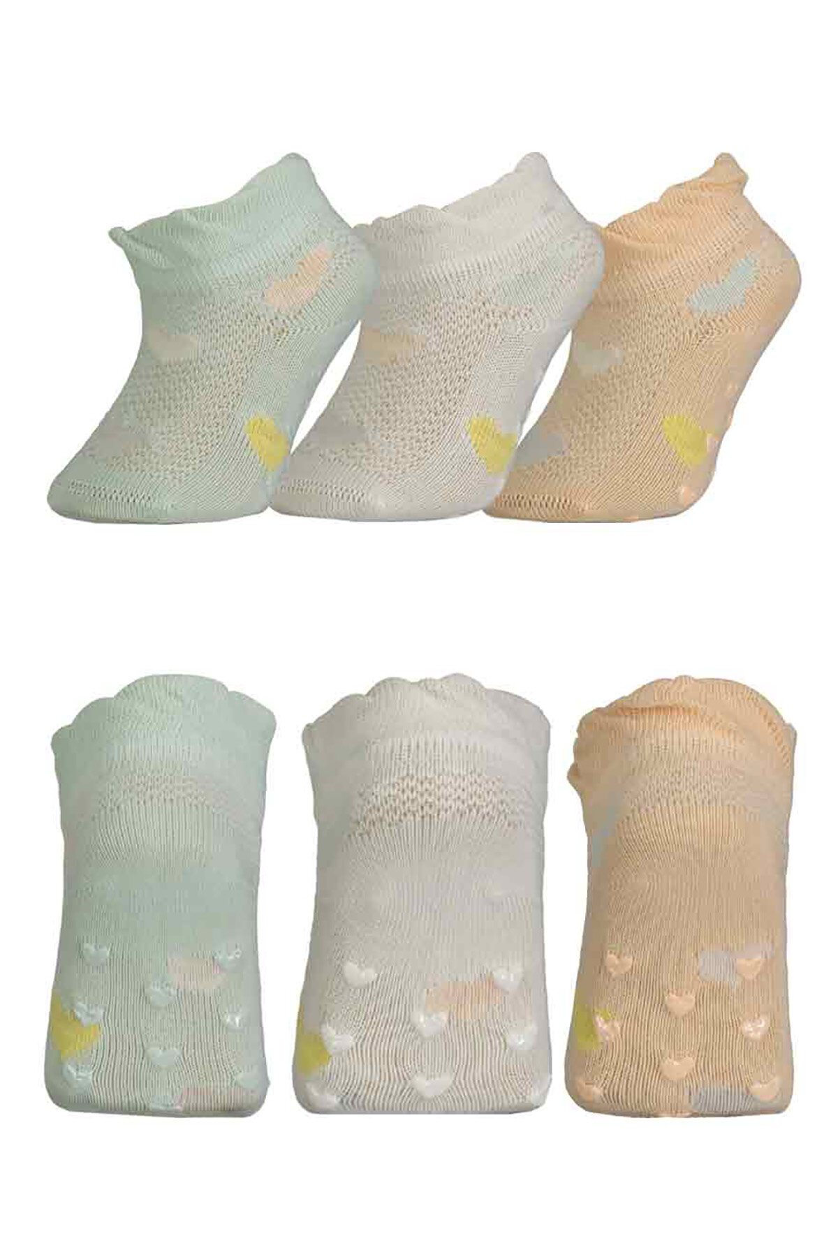 Katia&Bony Kız Çocuk 3'lü Soket Çorap 12401B1007 RNK