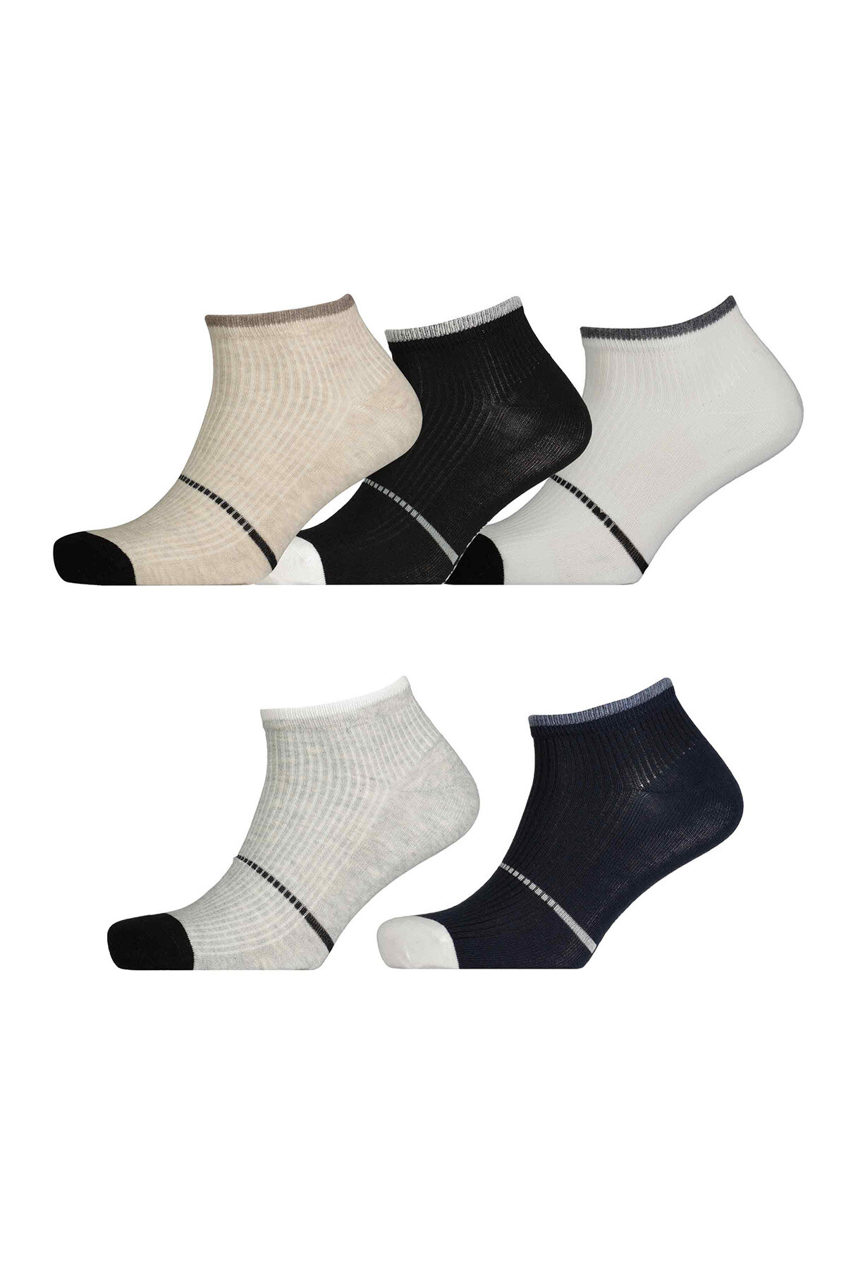 Katia&Bony Erkek 5'li Patik Çorap 12401G2122 RNK