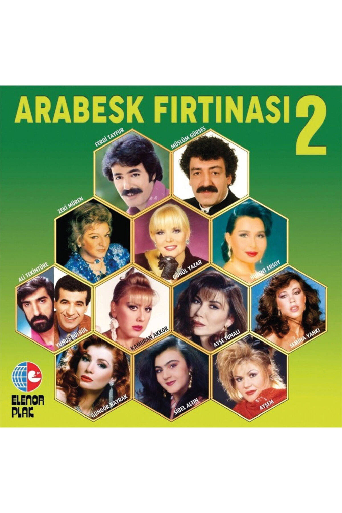 Çeşitli Sanatçılar - Arabesk Fırtınası 2 - Plak