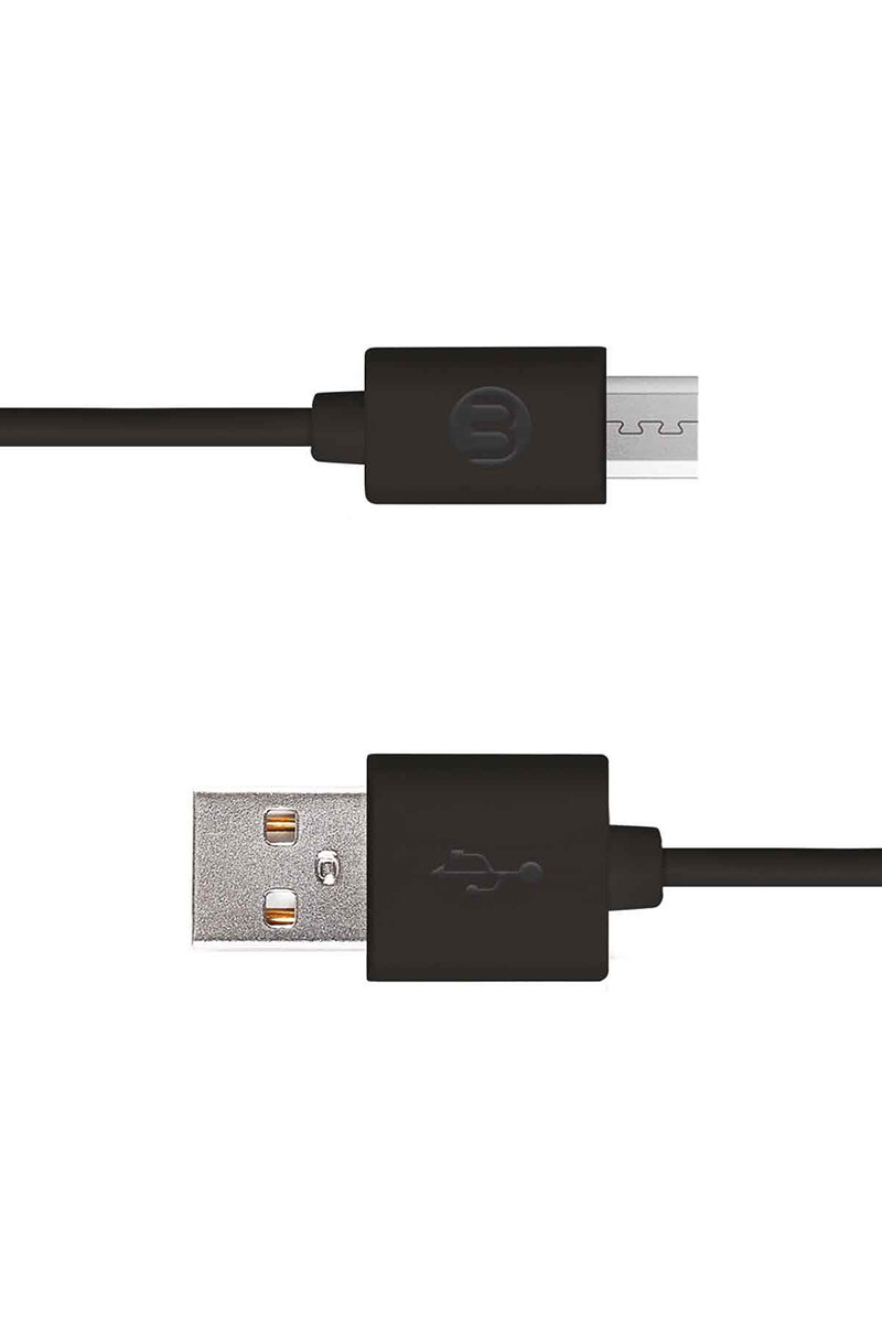 Mojue Şarj Kablosu Micro USB 1 Metre Siyah
