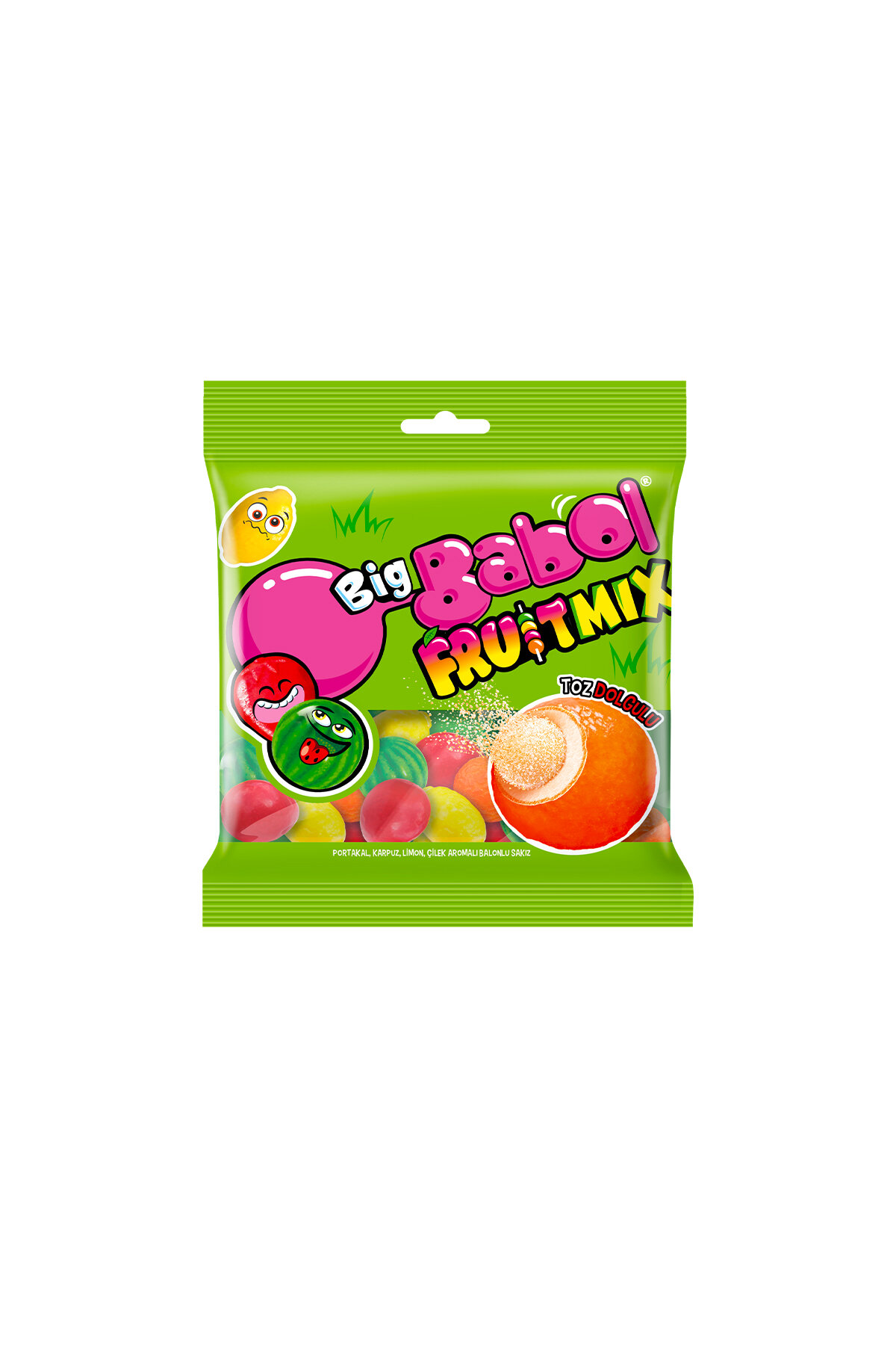 Big Babol Meyve Mix Bag 80 g