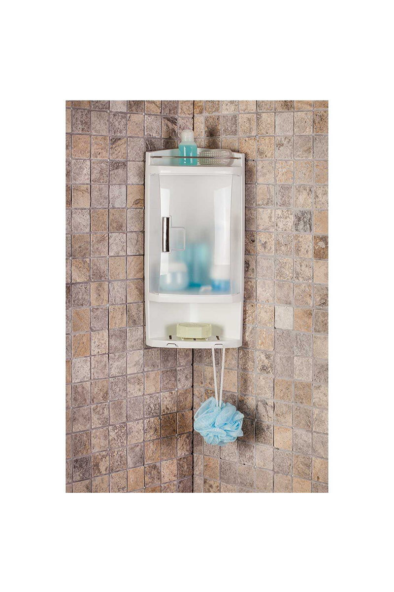 Primanova Kapaklı Köşe Rafı Naturel