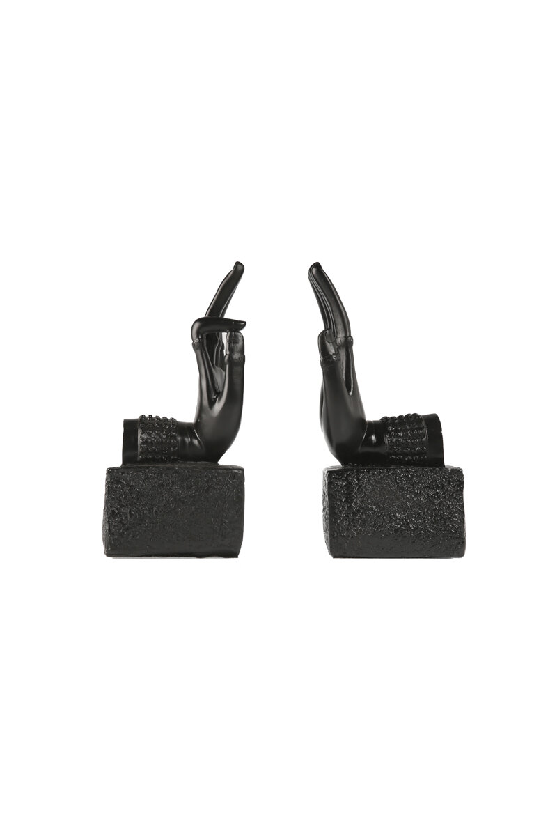 Sembol Kitap Tutacağı 2'li Hint Eli 22 cm