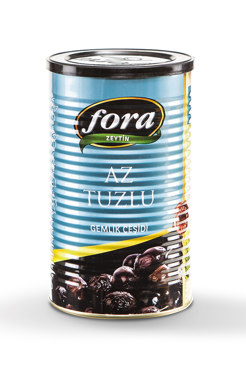 Fora Siyah Gemlik Zeytini 800 G (291-320) Az Tuzlu