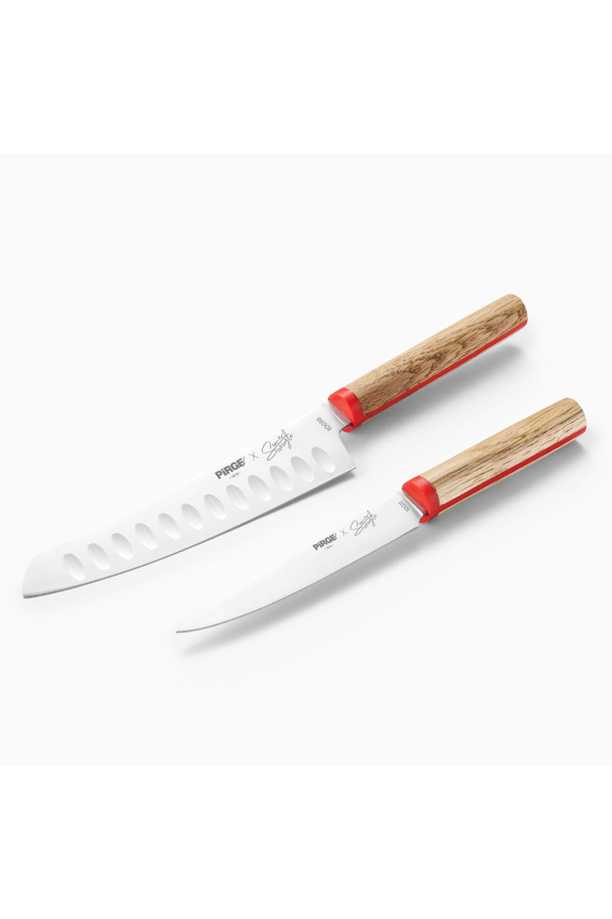 Pirge X Somer Sivrioğlu Pirge Life Sebze & Santoku 2'li Bıçak Seti