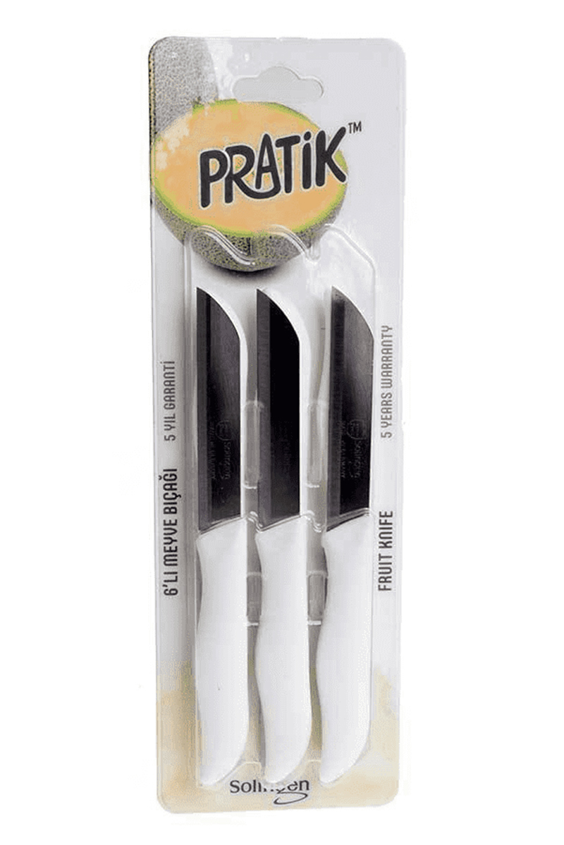 Pratik Meyve Bıçağı 6'lı