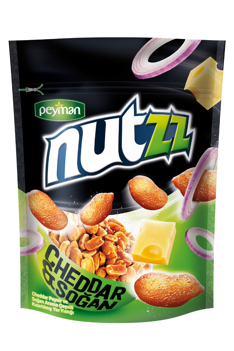 Peyman Nutzz Cheddar Soğan 130G