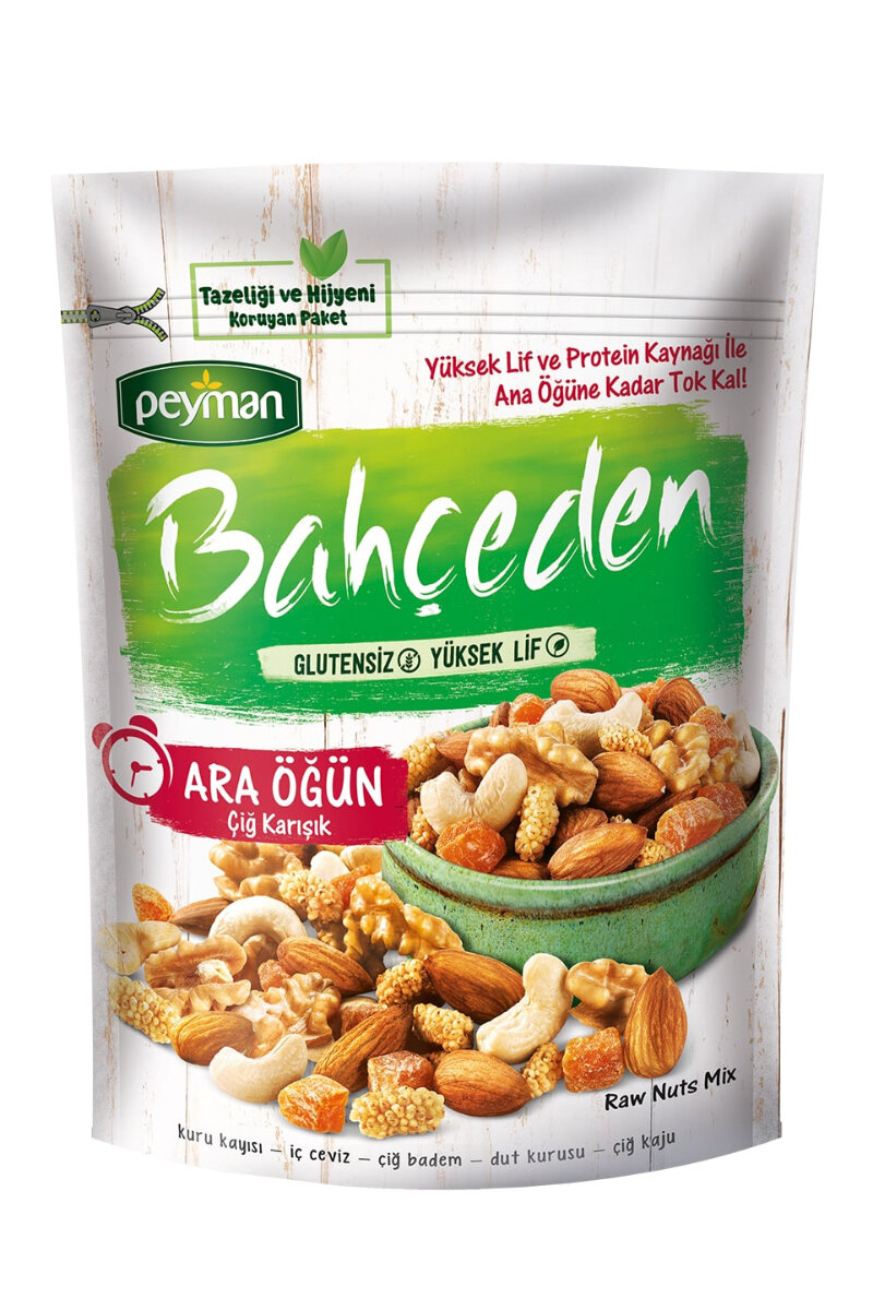Peyman Bahçeden Çiğ Karışık Ara Öğün 140G