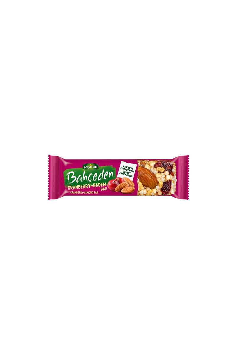 Peyman Bahçeden Badem Cranberry Bar 30 g