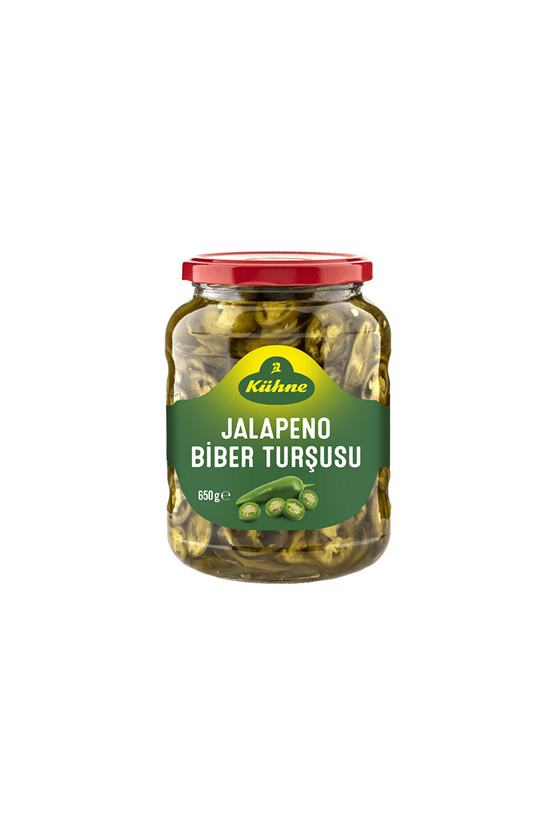Kühne Jalapeno Biber Turşusu 650 g