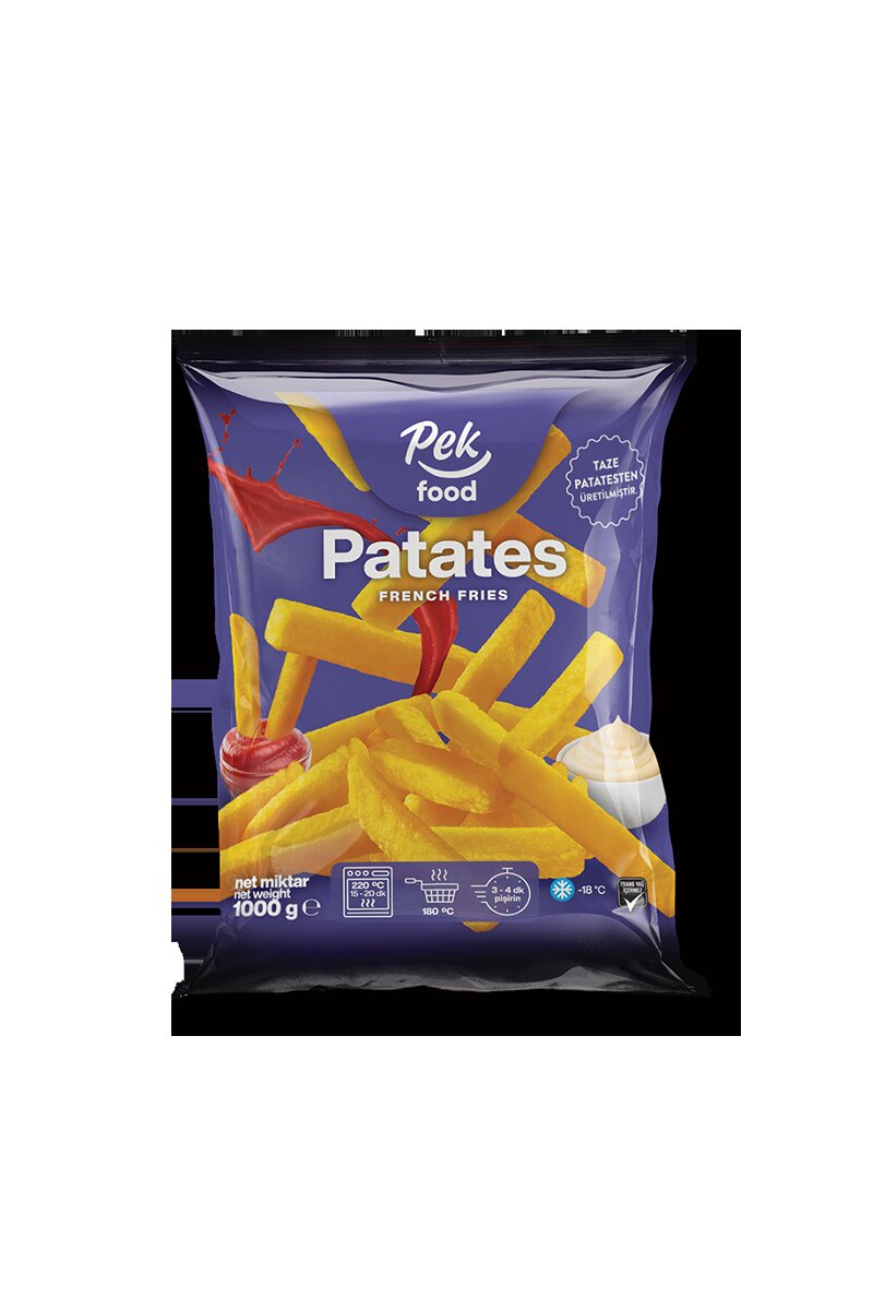 Pek Food Patates Jumbo 1000 G