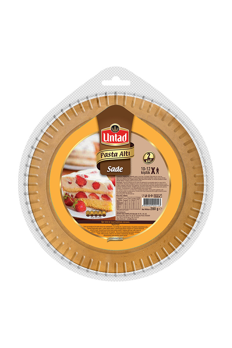 Untad Sade Pastaaltı 280 G