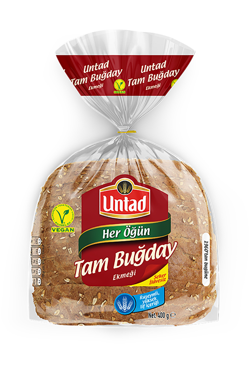 Untad Tam Buğday Ekmeği 400 G