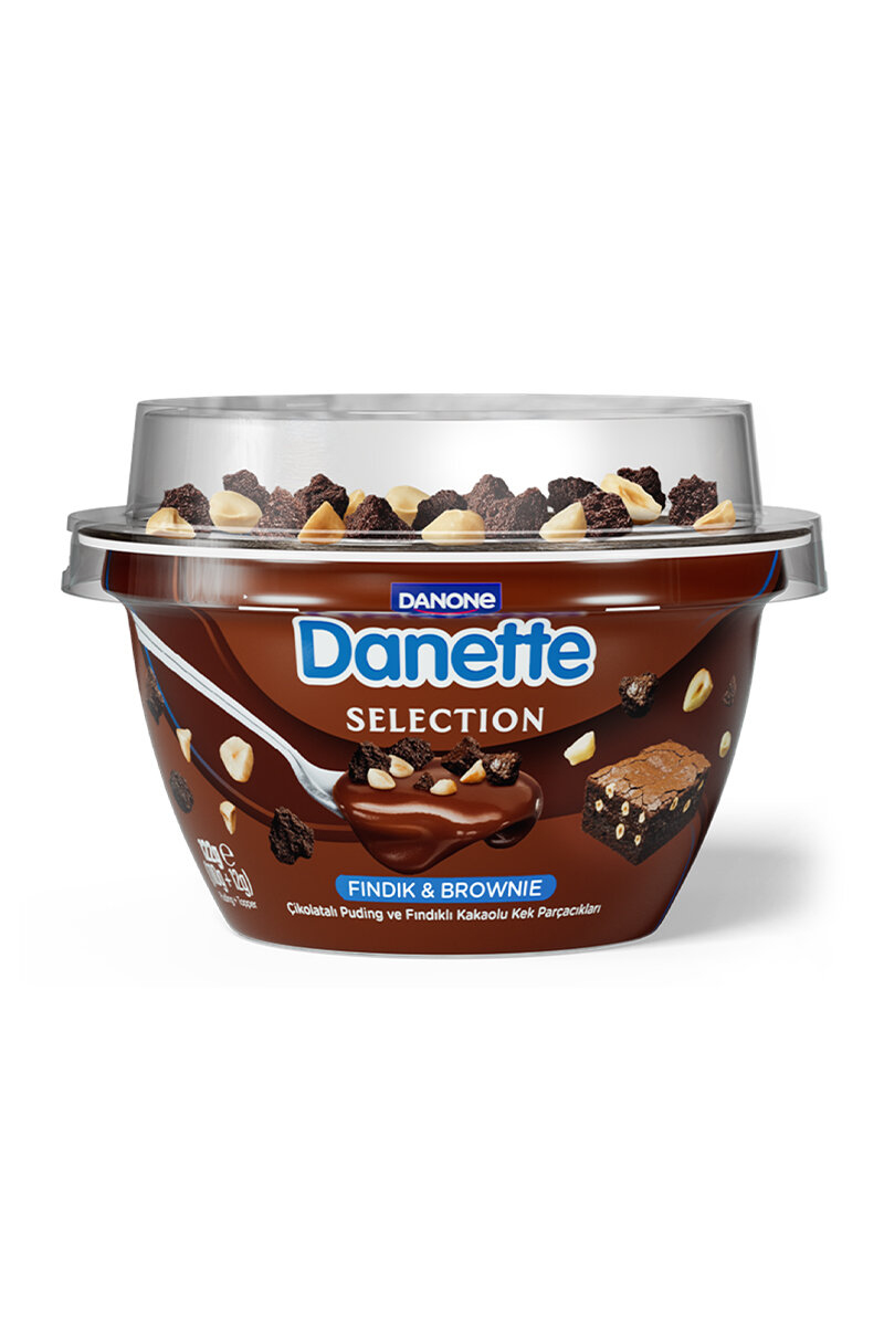 Danone Danette Selection Fındık Brownie Puding 110 G