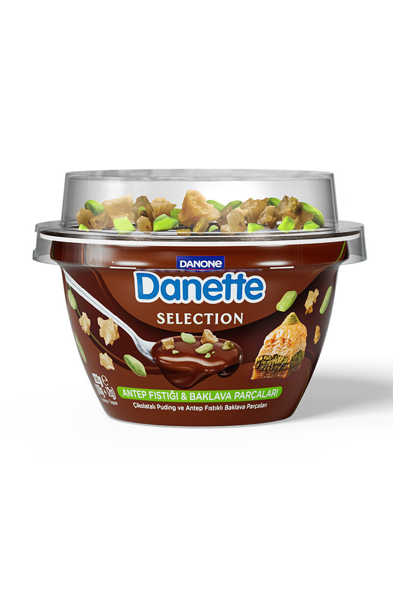 Danone Danette Selection Antep Fıstığı Baklava Parçacıkları Puding 110 G