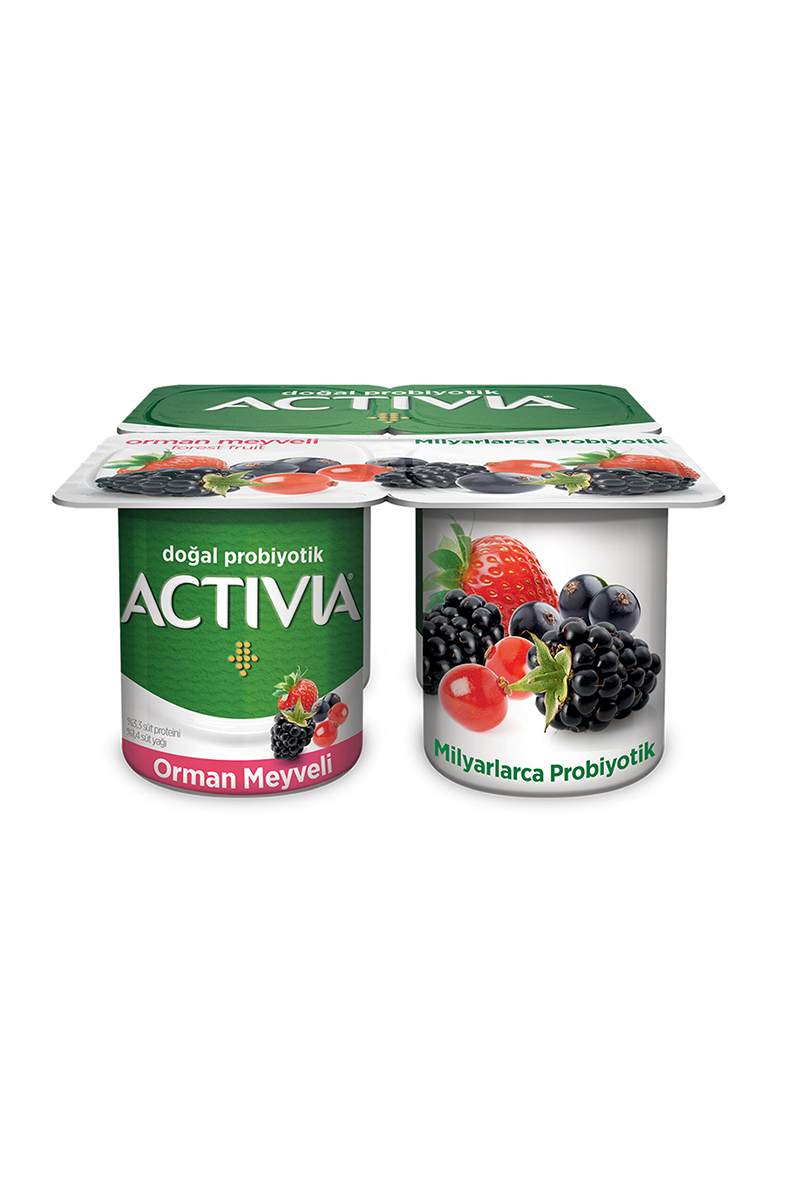 Danone Activia Probiyotik Orman Meyveli Yoğurt 4x100 G