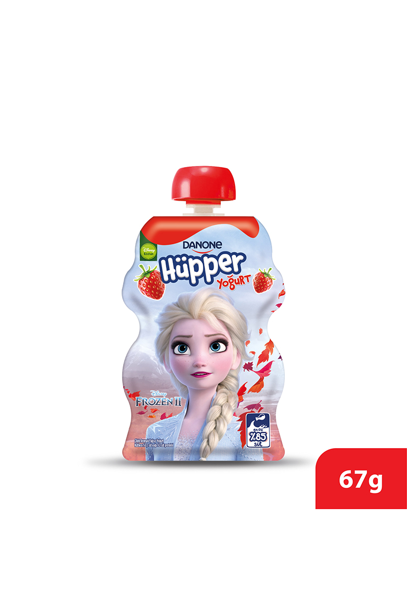 Danone Hüpper Çilek Aromalı Yoğurt 67 G