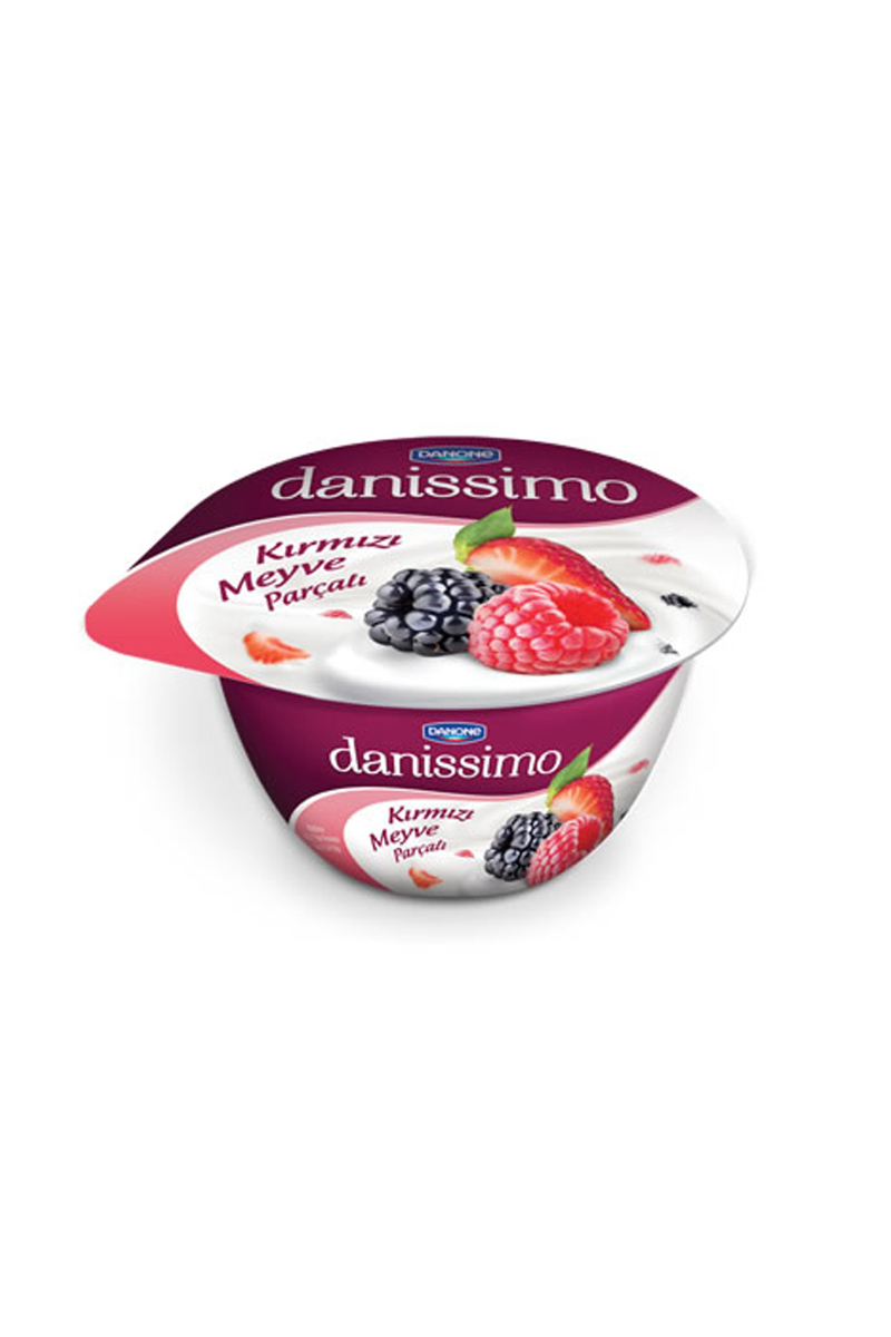 Danone Danissimo Kırmızı Meyve Parçalı 125 G
