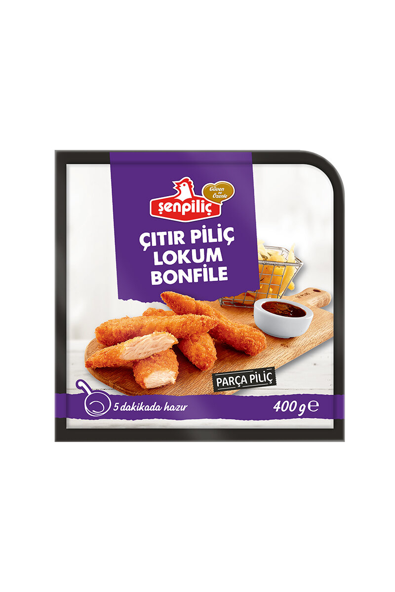 Şenpiliç Çıtır Piliç Lokum Bonfile 400 G
