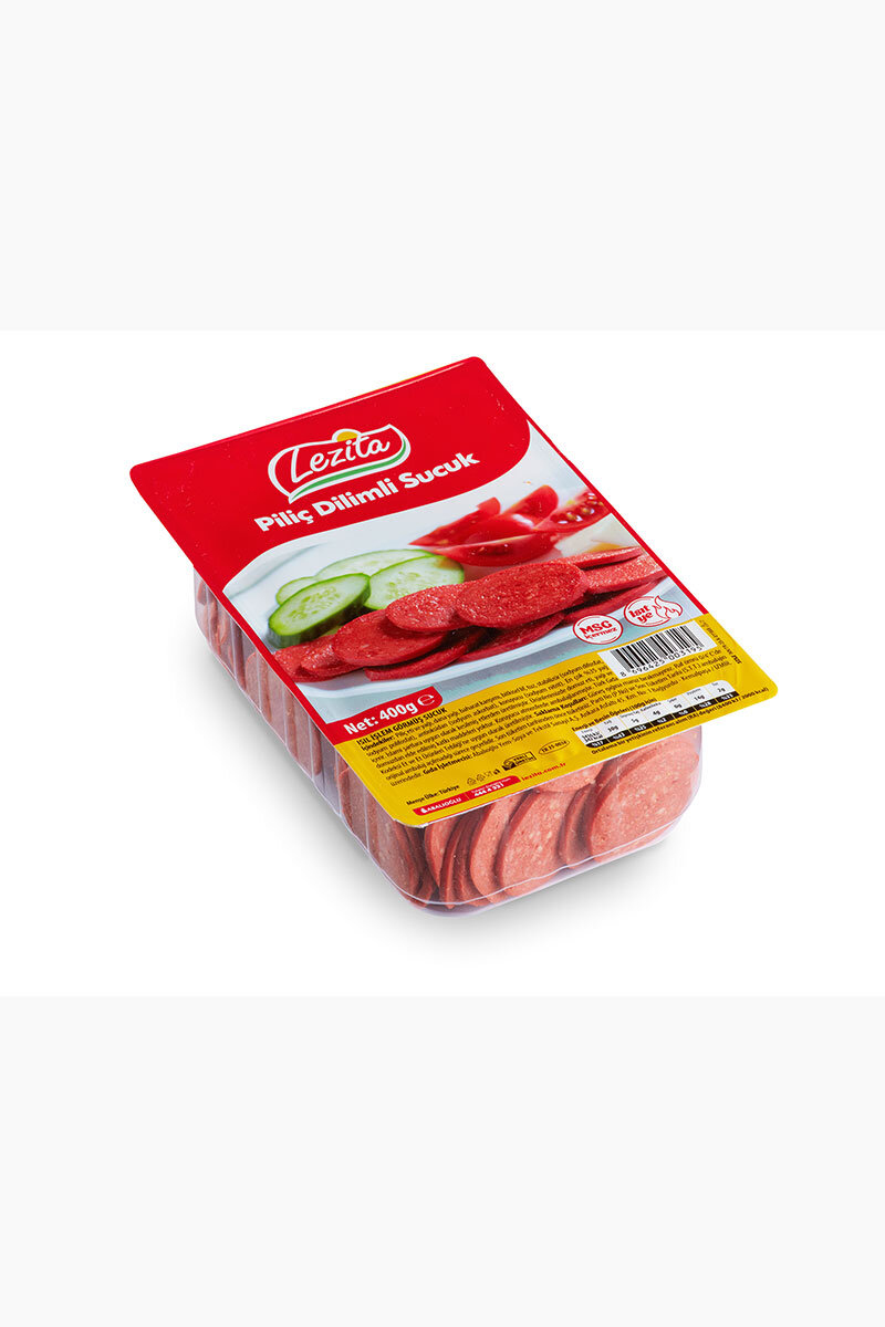 Lezita Piliç Dilimli Sucuk 400 G
