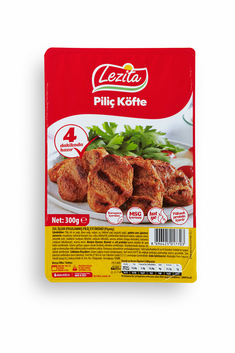 Lezita Piliç Izgara Köfte 300 G