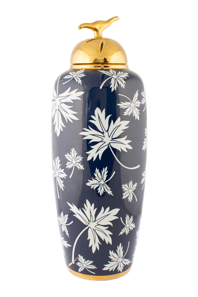 Sembol Blue Fall Kapaklı Küp