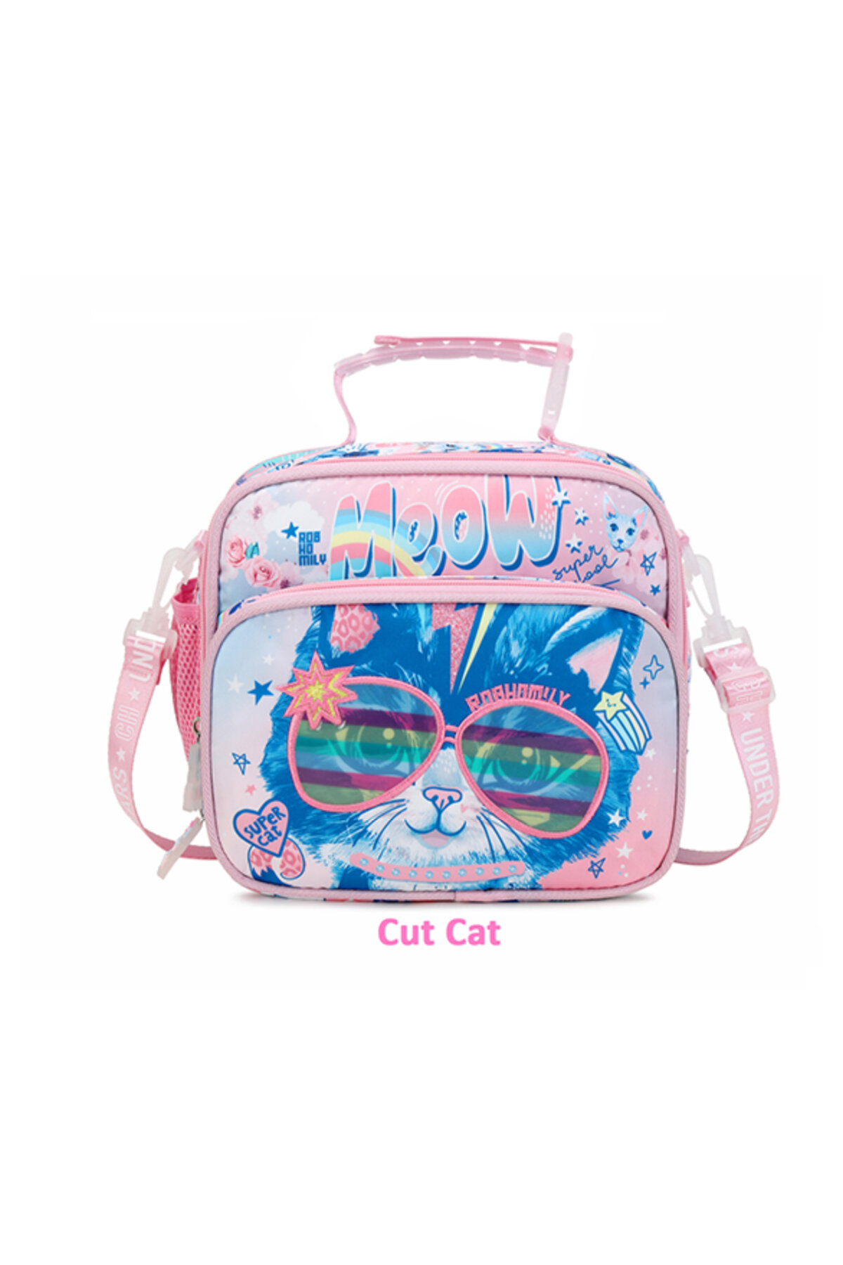 Chimola Cat With Glasses Beslenme Çantası