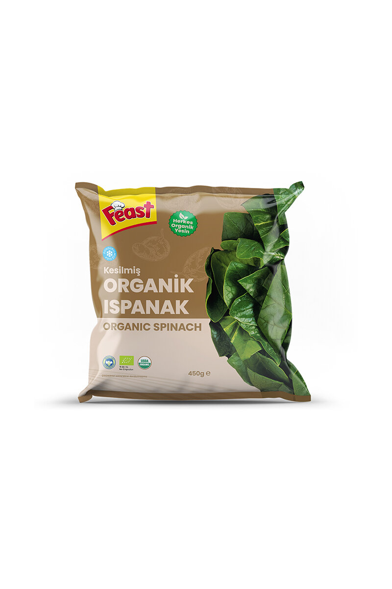 Feast Sebze Organik Ispanak 450 G