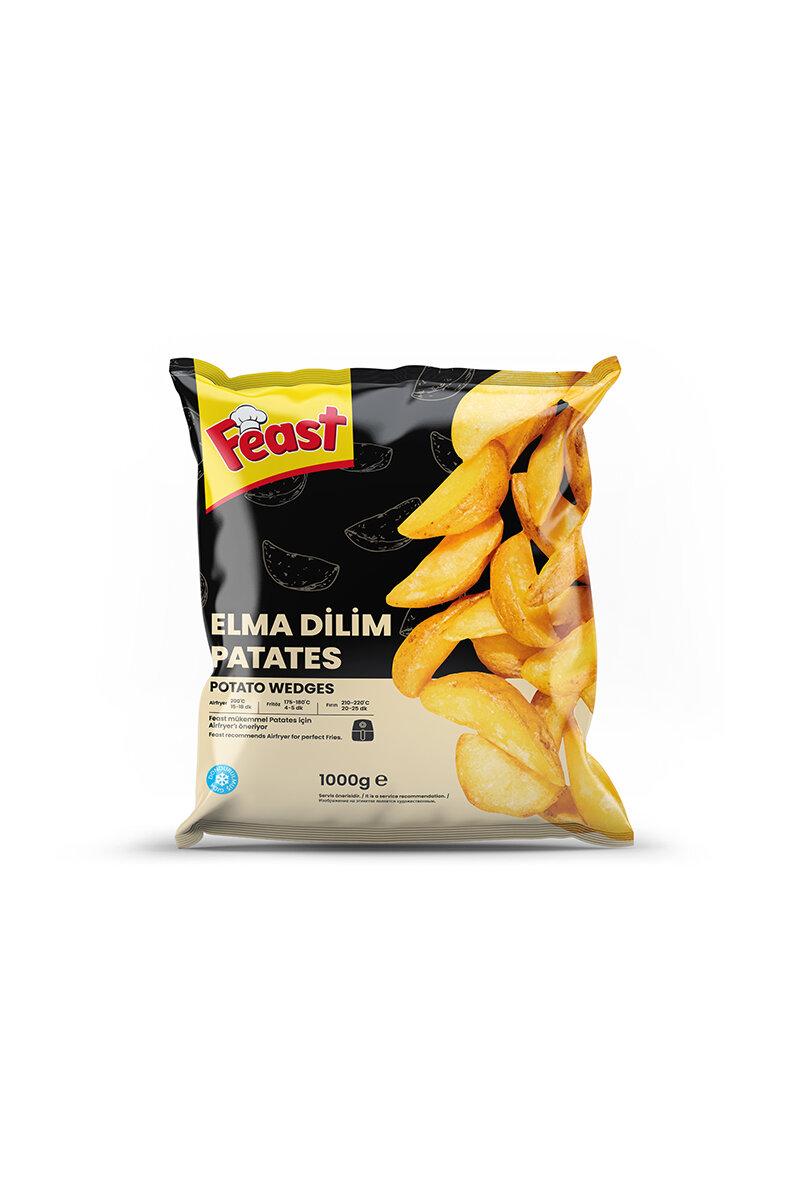 Feast Patates Elma Dilimli 1 Kg