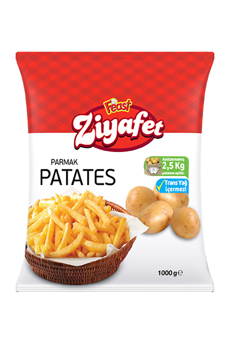 Feast Ziyafet Parmak Patates 1 Kg