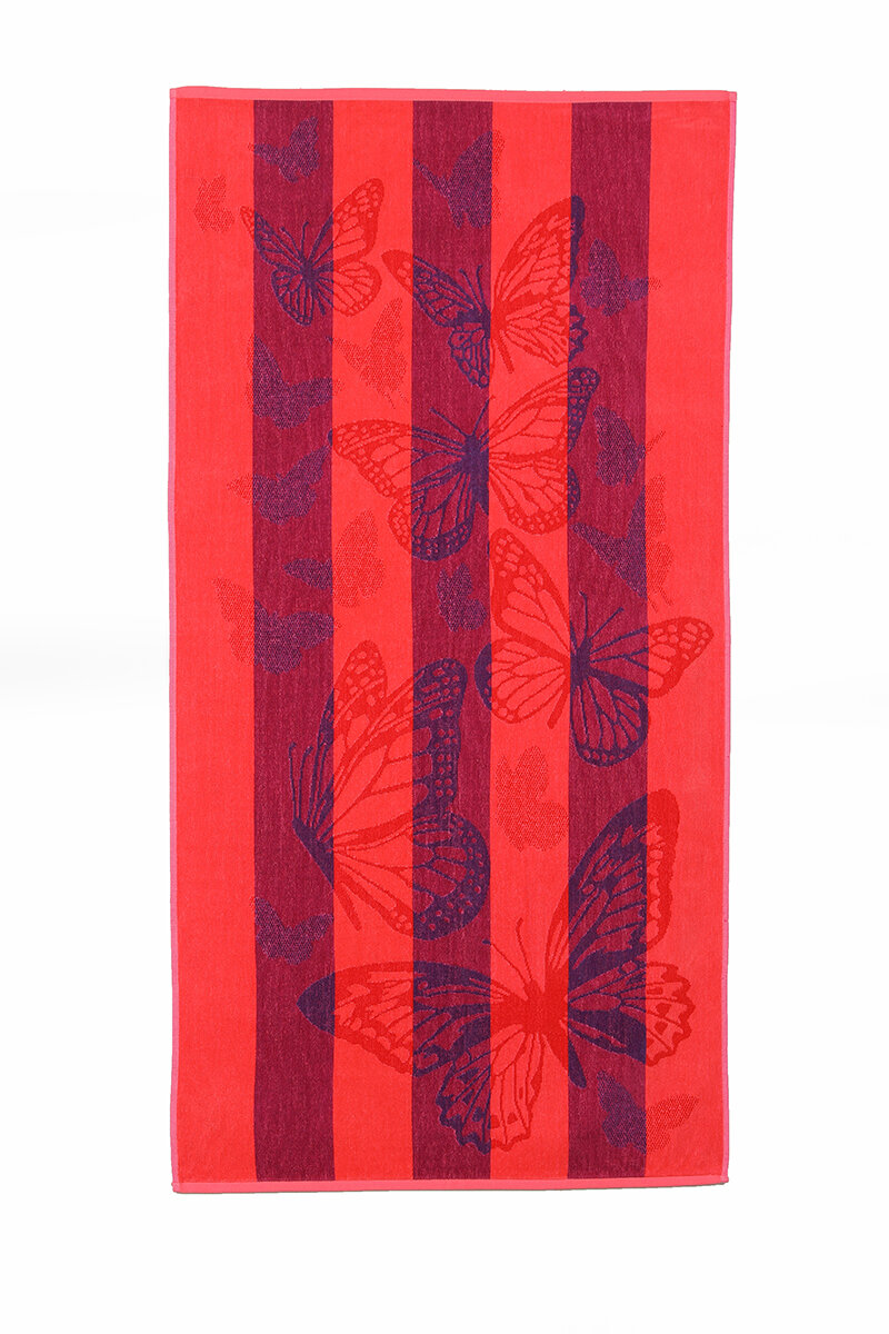 Özdilek Summer Heat Buterfly Kadife Plaj Havlusu 70x140 cm