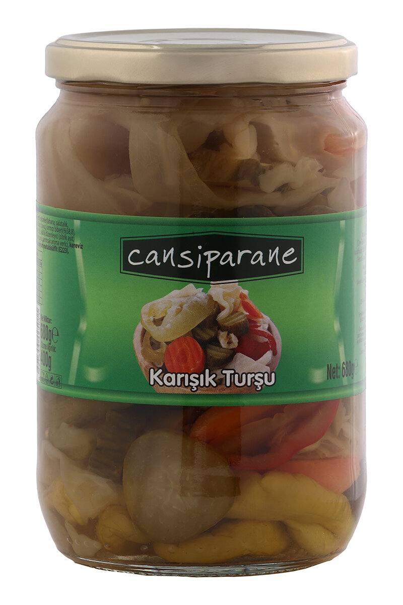 Cansiparane Karışık Turşu 680 g