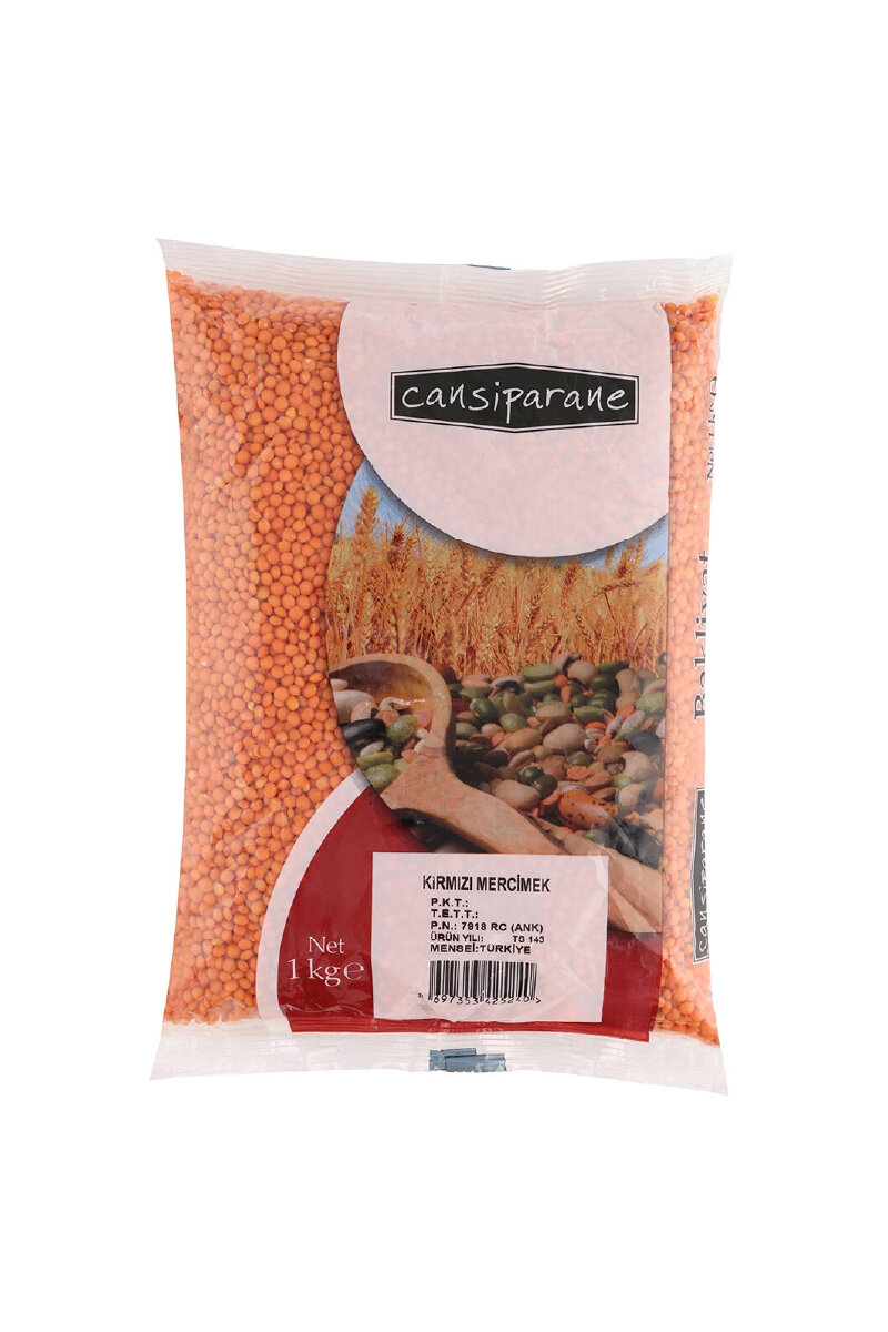 Cansiparane Kırmızı Mercimek 1 kg