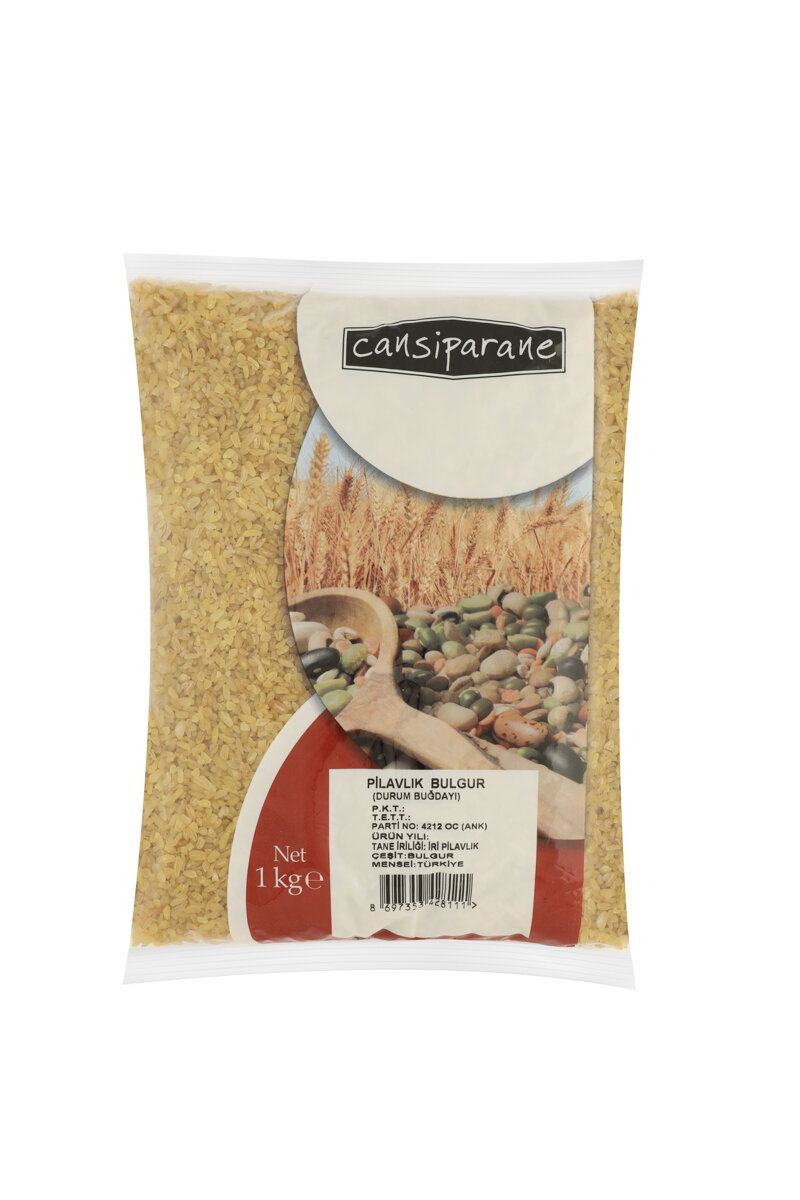 Cansiparane Bulgur 1 kg Pilavlık