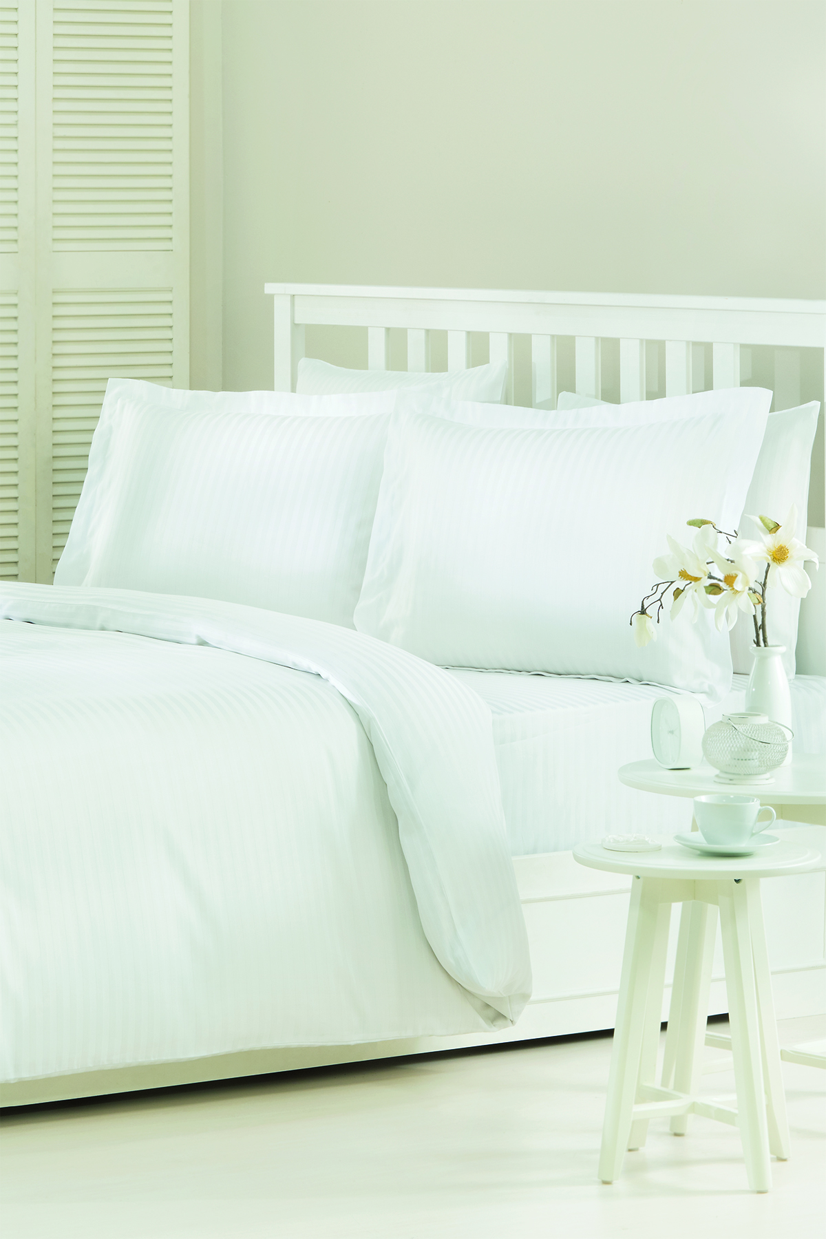 Özdilek Line Çift Kişilik Saten Nevresim Takımı