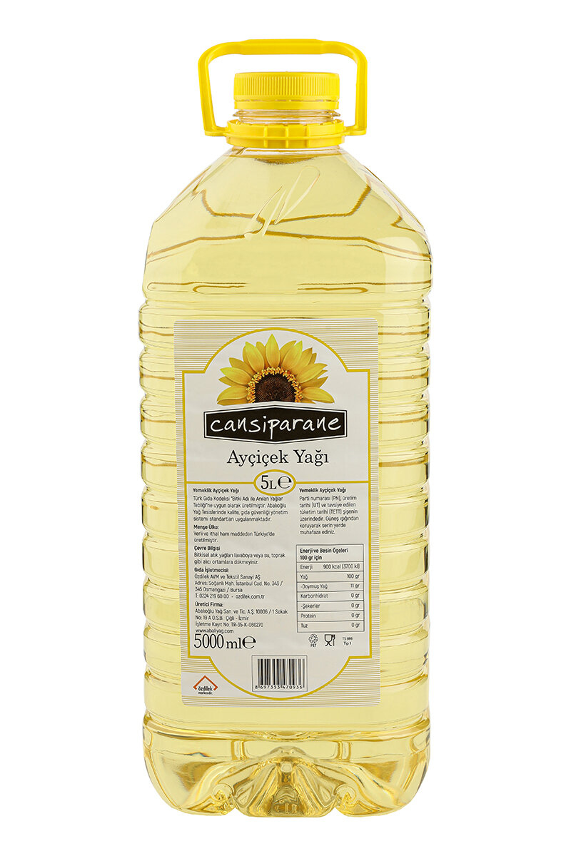 Cansiparane Ayçiçek Yağı 5 l
