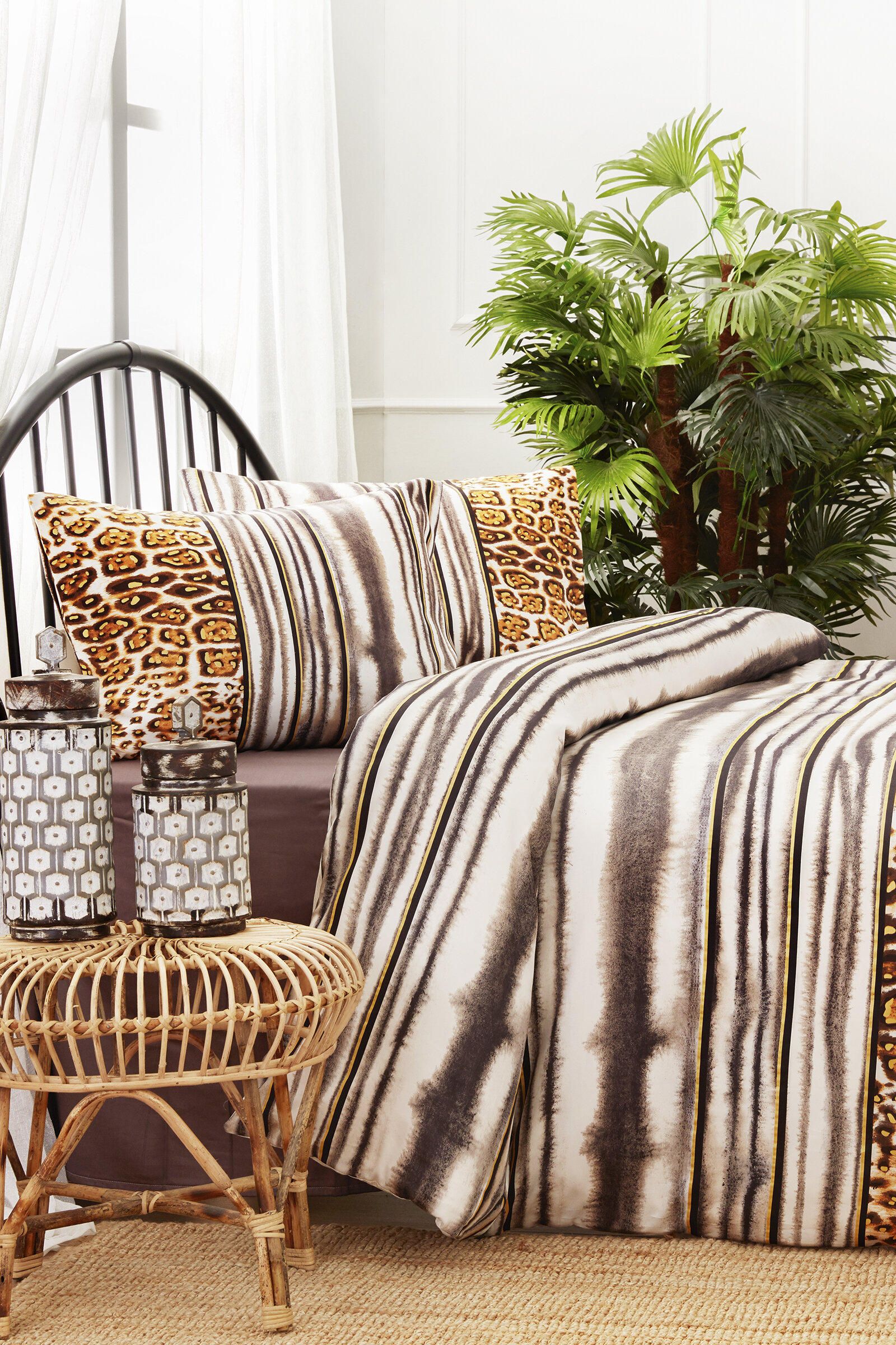 Özdilek Senja Çift Kişilik Soft Life Saten Nevresim Takımı