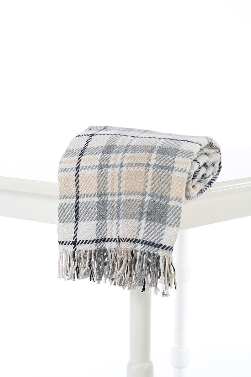 Floretta Ekose Tek Kişilik Battaniye 150x200 cm