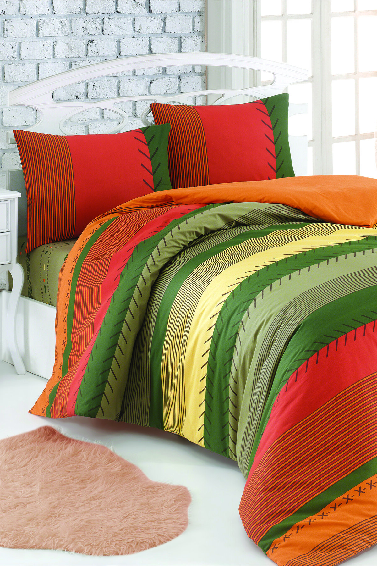 Floretta Kavram Tek Kişilik Nevresim Takımı